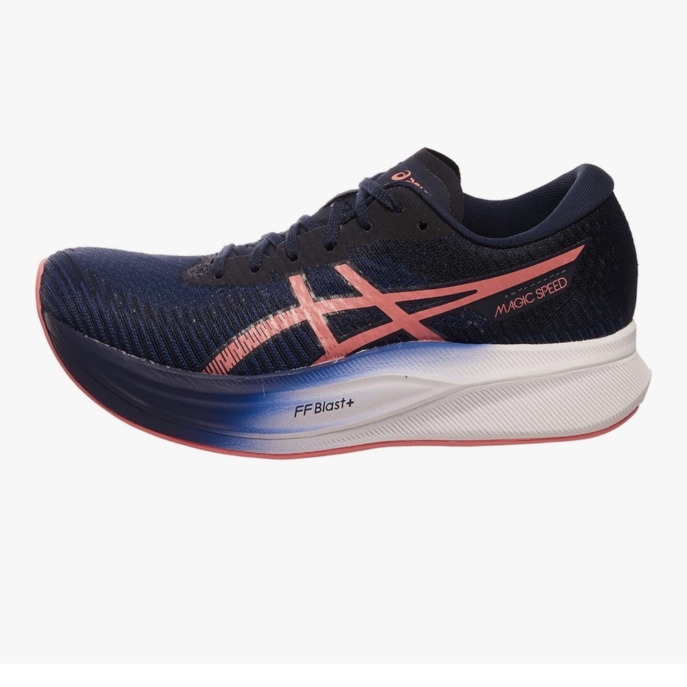 Asics Magic Speed 2 Indigo Blue/Papaya 1012B274-401 Women's 6 - Picture 1 of 4